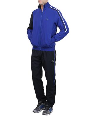 blue polyester full length track suit - 14389786 - Standard Image - 2