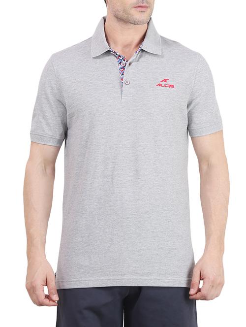 grey cotton tshirt - 14389826 - Standard Image - 1