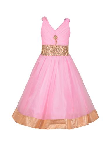 pink net party gown - 14390378 - Very Small Image - 1