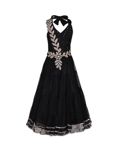 black net party gown - 14390384 - Very Small Image - 1