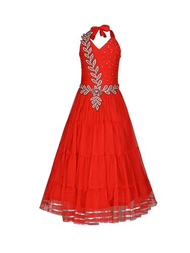 red net party gown - 14390468 - Very Small Image - 1