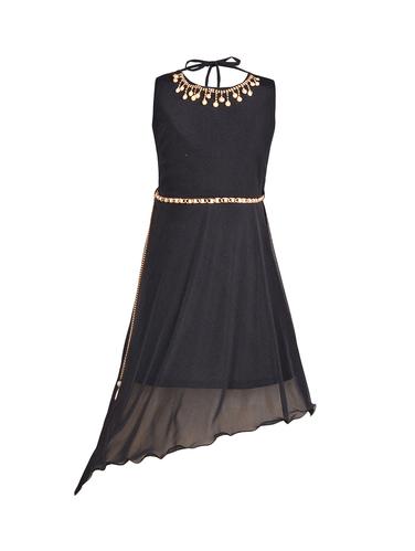 black net party gown - 14390578 - Very Small Image - 1