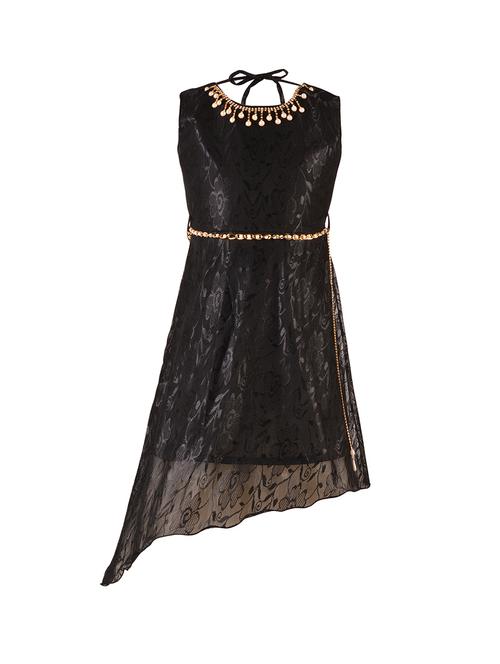 black net party gown - 14390586 - Very Small Image - 1