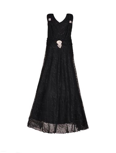 black net party gown - 14390629 - Very Small Image - 1