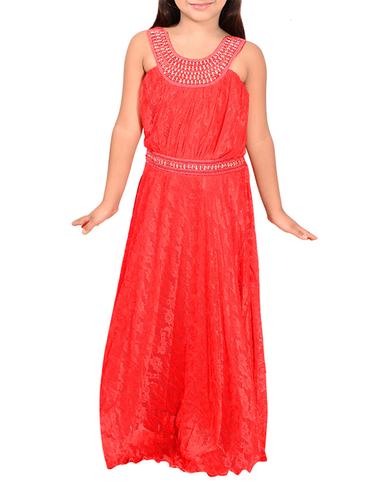 red net party gown - 14390638 - Very Small Image - 1