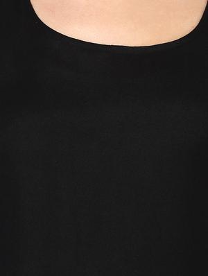 black rayon top - 14391163 - Standard Image - 4
