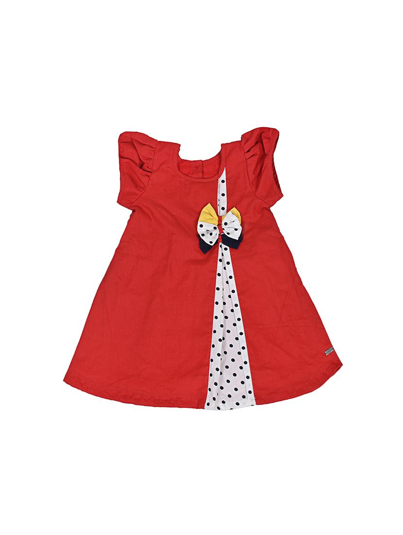 red cotton frock - 14391340 - Zoom Image - 1
