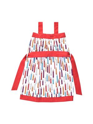 red cotton frock - 14391341 - Standard Image - 2