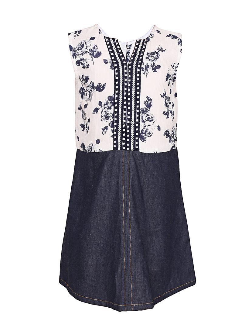 blue cotton frock - 14391347 - Zoom Image - 1