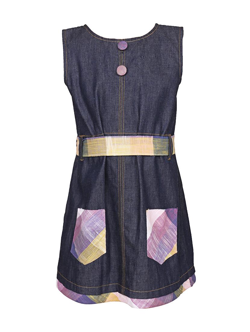 blue cotton frock - 14391348 - Zoom Image - 1