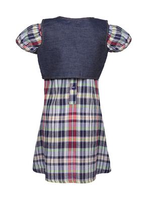 multi colored cotton frock - 14391349 - Standard Image - 3