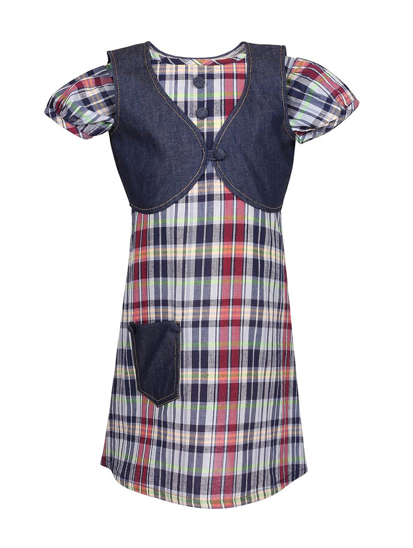multi colored cotton frock - 14391349 - Zoom Image - 1