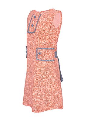 red viscose frock - 14391350 - Standard Image - 2