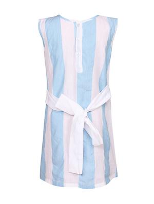 blue cotton frock - 14391352 - Standard Image - 2