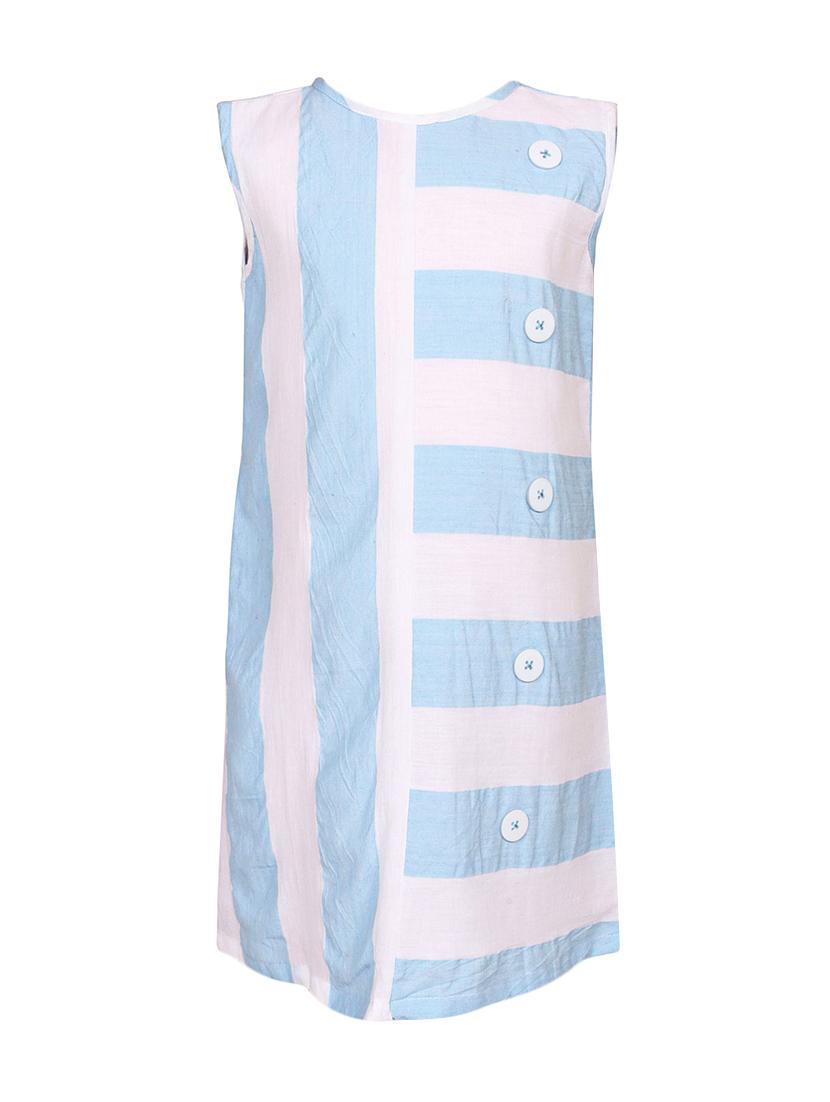 blue cotton frock - 14391352 - Zoom Image - 1