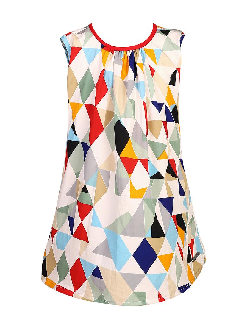 multi colored viscose frock - 14391354 - Zoom Image - 1