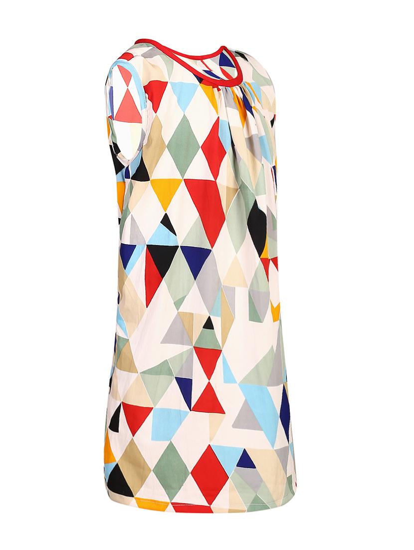 multi colored viscose frock - 14391354 - Zoom Image - 2