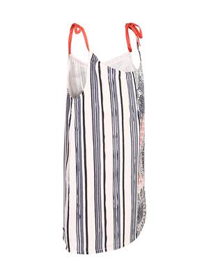 multi colored viscose frock - 14391368 - Standard Image - 2