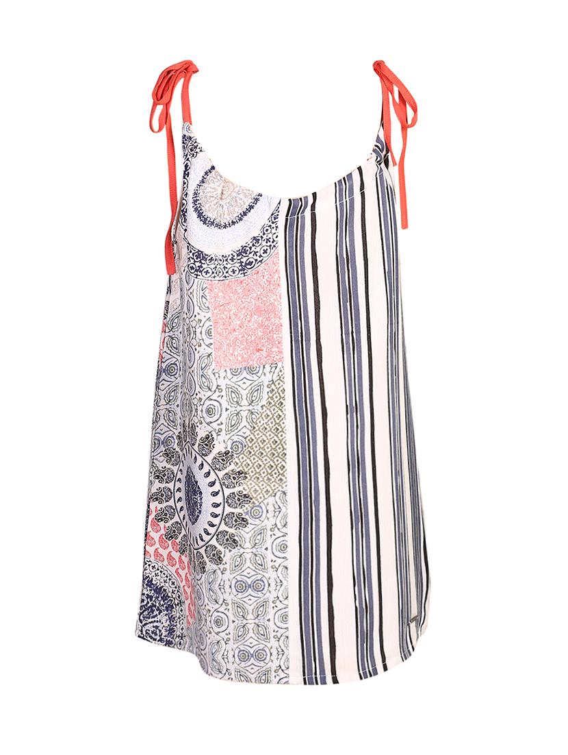 multi colored viscose frock - 14391368 - Zoom Image - 3