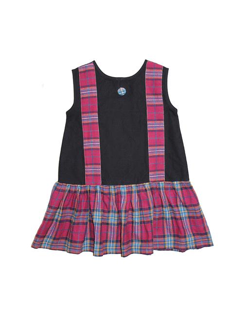 black cotton frock - 14391371 - Standard Image - 1