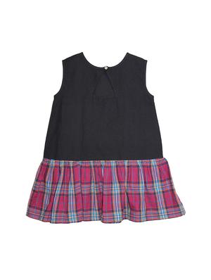 black cotton frock - 14391371 - Standard Image - 2