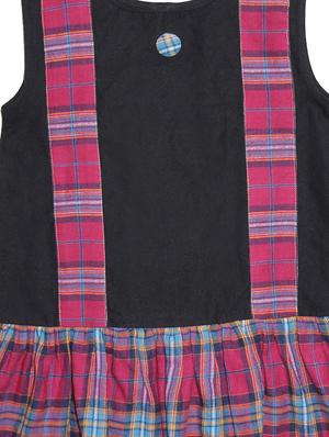black cotton frock - 14391371 - Standard Image - 3