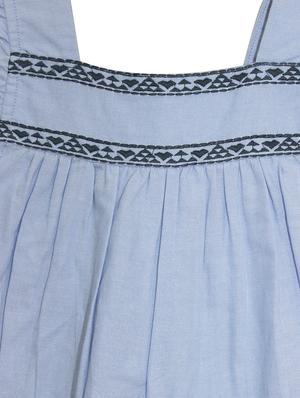 blue cotton frock - 14391373 - Standard Image - 3
