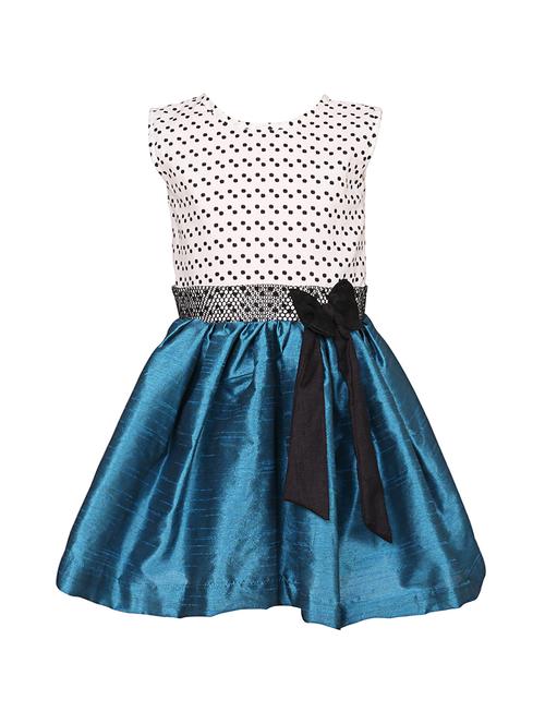 light blue cotton frock - 14391401 - Standard Image - 1