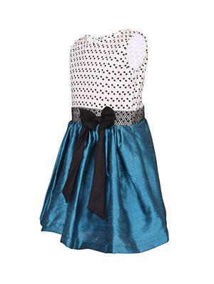light blue cotton frock - 14391401 - Standard Image - 2