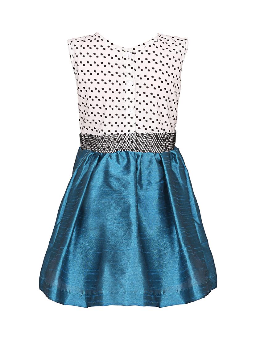 light blue cotton frock - 14391401 - Zoom Image - 3