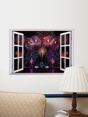 new year celebration 3d wall stickers - 14391432 - Standard Image - 4