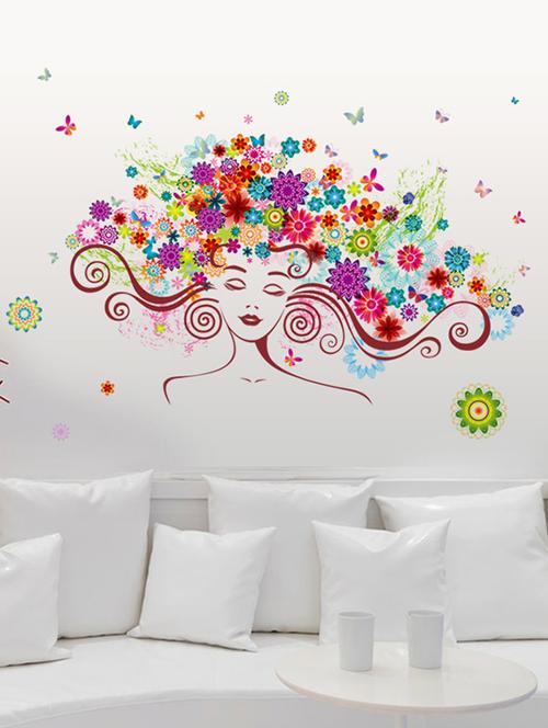 beautiful art for home theme wall stickers - 14391441 - Standard Image - 1