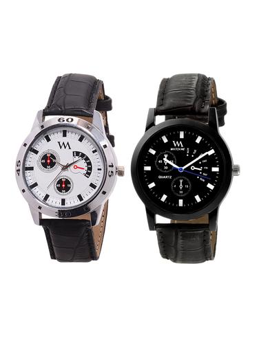 Watch Me Gift Combo Set of Analog Watches for Men and Boys AWC-013-WMC-003 - 14393744 - Very Small Image - 1