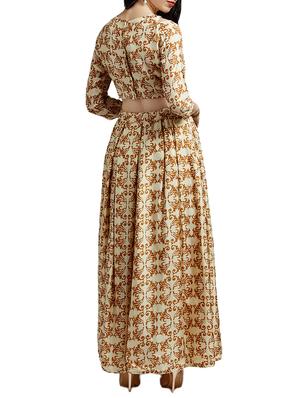 beige skirt top set - 14394134 - Standard Image - 3