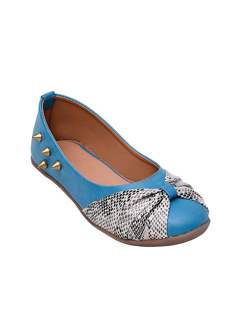 blue leatherette flat - 14394289 - Zoom Image - 1