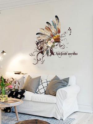 ancient myths graffiti & art theme wall stickers - 14394708 - Standard Image - 3
