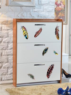 beautiful leaf theme wall stickers - 14394712 - Standard Image - 4