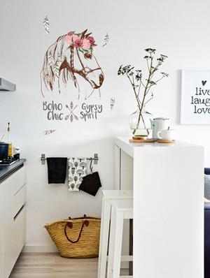 baho chic gypsy spirit theme wall stickers - 14394715 - Standard Image - 3