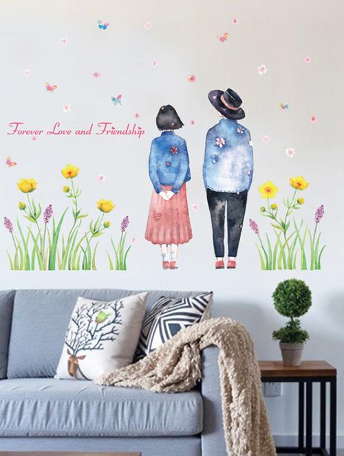 forever love and friendhsip theme wall stickers - 14394717 - Standard Image - 1