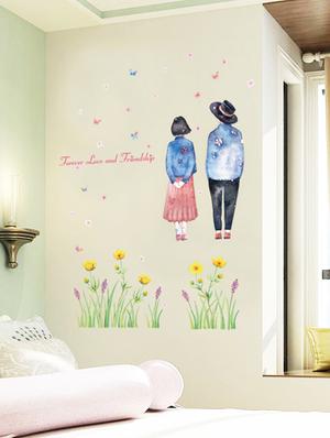 forever love and friendhsip theme wall stickers - 14394717 - Standard Image - 2