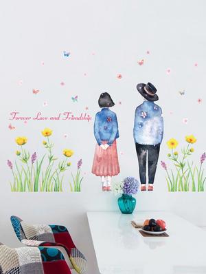 forever love and friendhsip theme wall stickers - 14394717 - Standard Image - 4