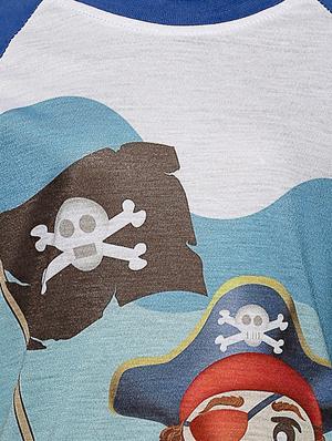 light blue cotton tshirt - 14395810 - Standard Image - 3