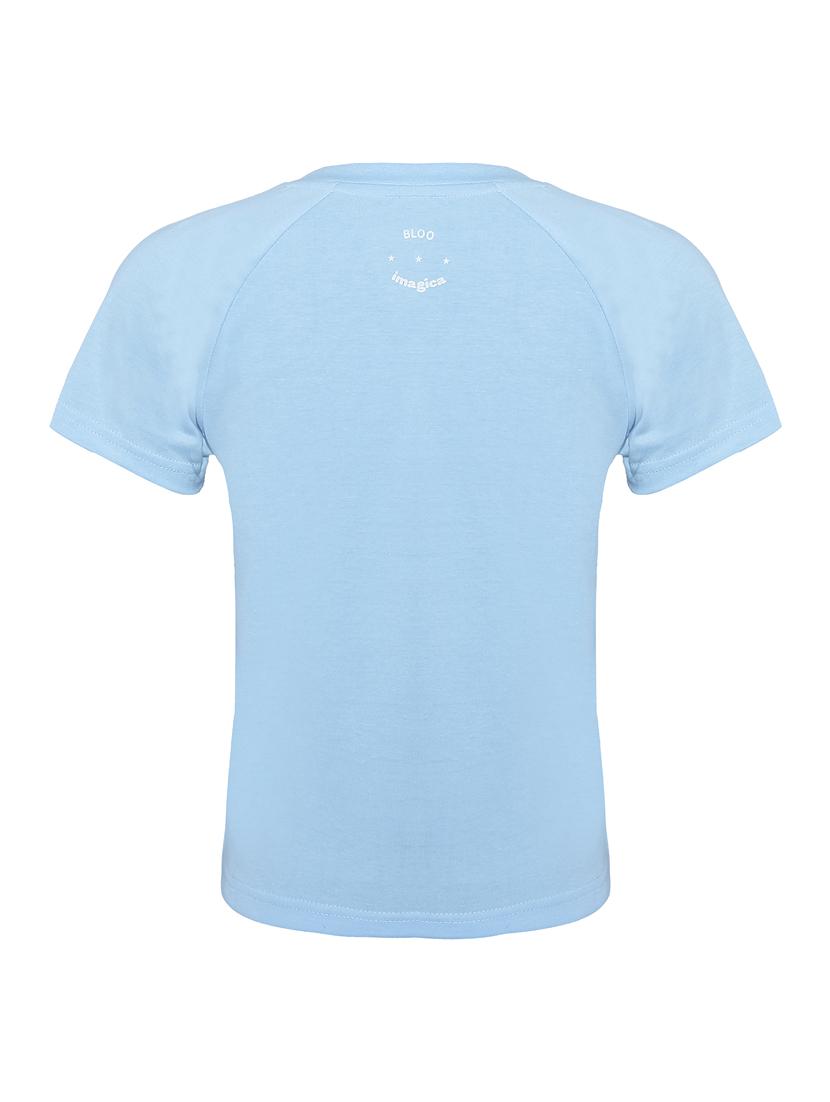 light blue cotton tshirt - 14395812 - Zoom Image - 2