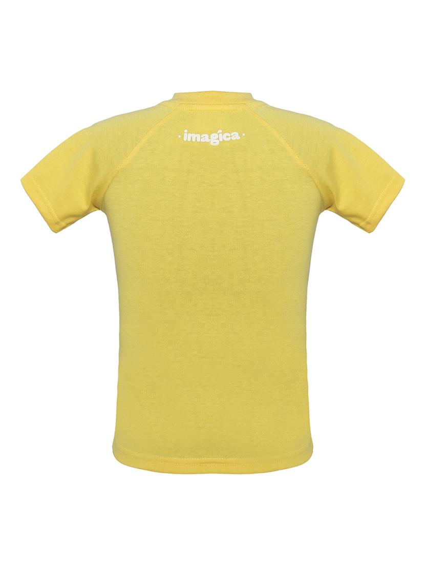 yellow cotton blend tshirt - 14395815 - Zoom Image - 2