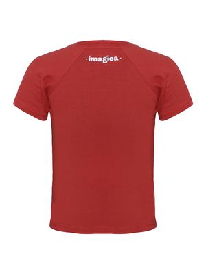red cotton blend tshirt - 14395816 - Standard Image - 2