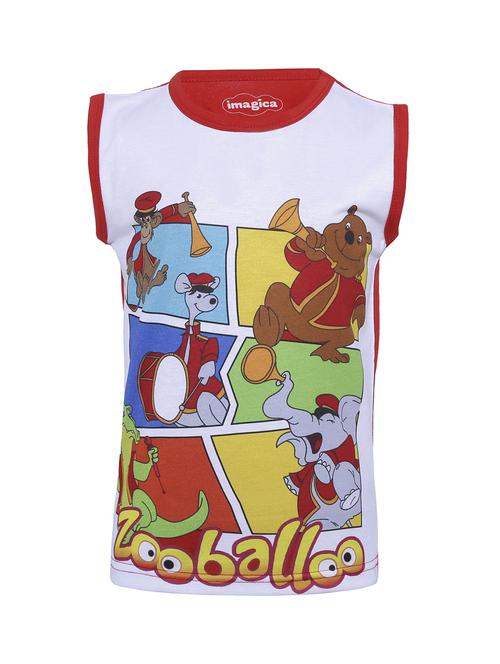 round neck quirky print t-shirt - 14395818 - Standard Image - 1