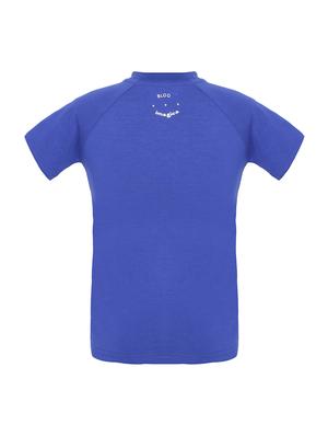 light blue cotton blend tshirt - 14395822 - Standard Image - 2
