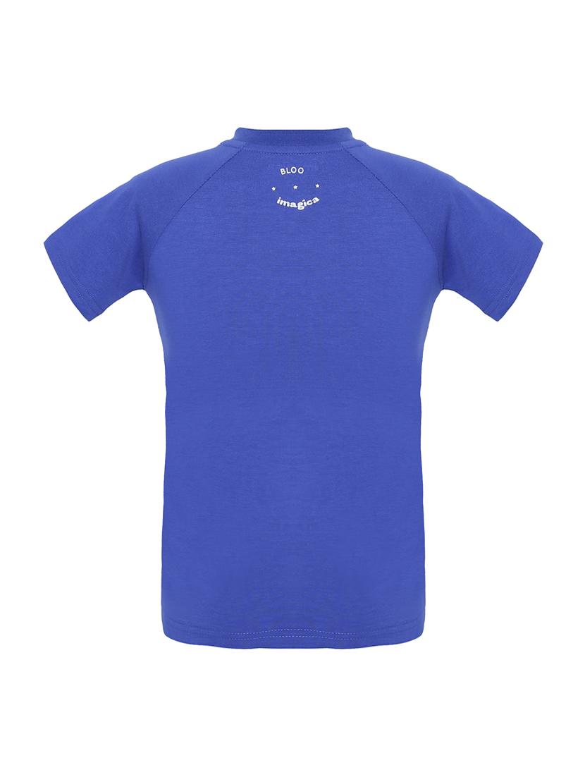 light blue cotton blend tshirt - 14395822 - Zoom Image - 2
