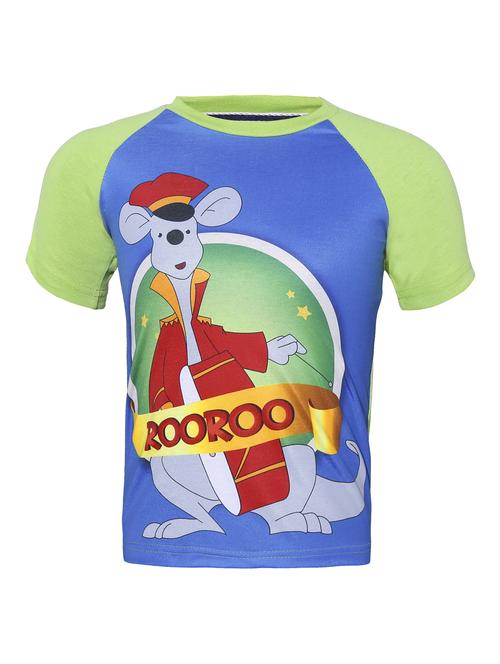 green cotton blend tshirt - 14395826 - Standard Image - 1