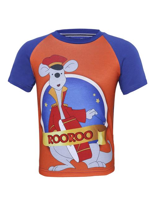 light blue cotton blend tshirt - 14395827 - Standard Image - 1